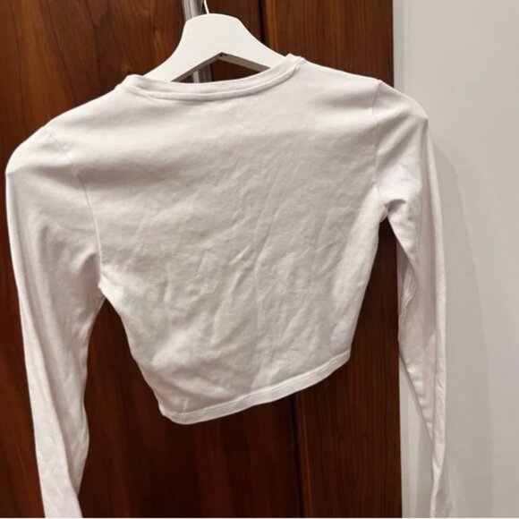 Zara White T-Shirt - Picture 3 of 3